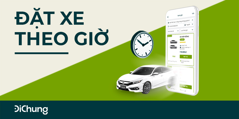 Tính năng đặt xe theo giờ