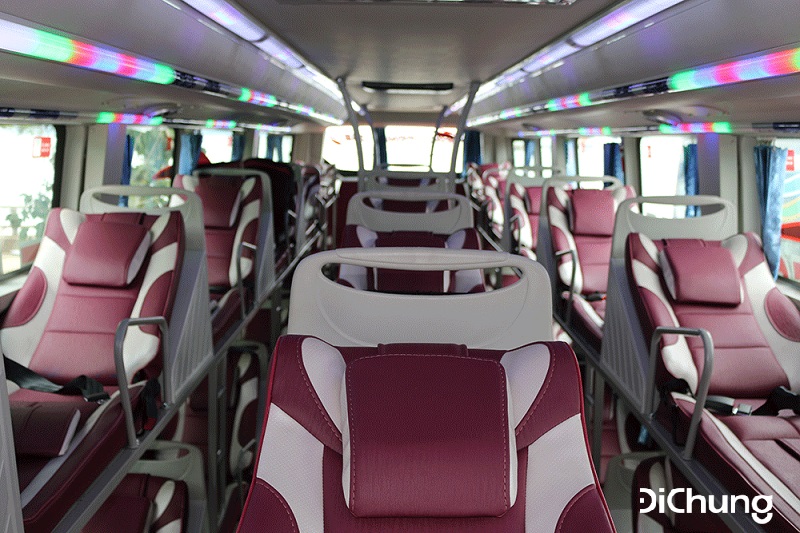 Xe Thái Bình Hà Nội giường nằm rộng rãi