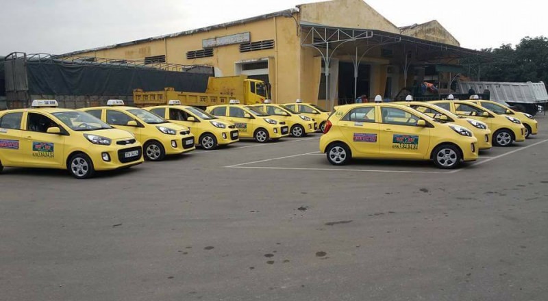 taxi tại sân bay vinh