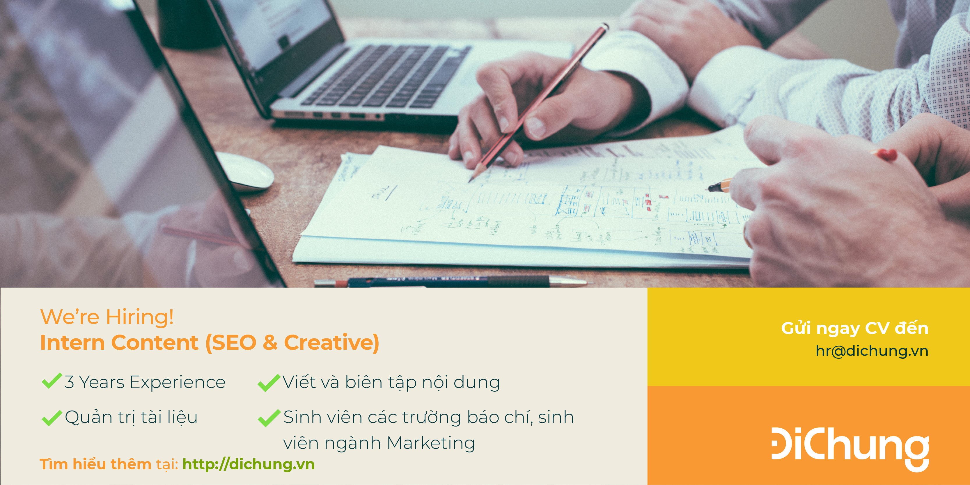 tuyển dụng Intern content SEO