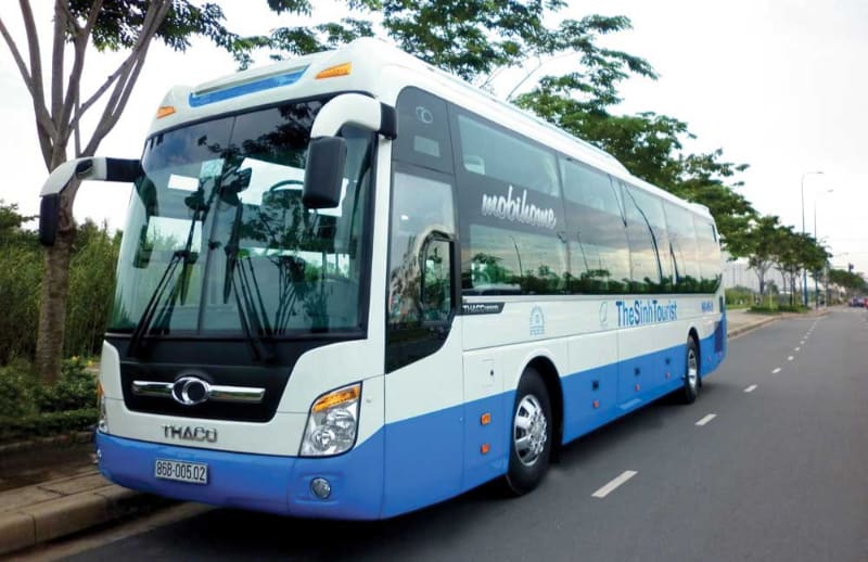 The Sinh Tourist Sleeping Bus 