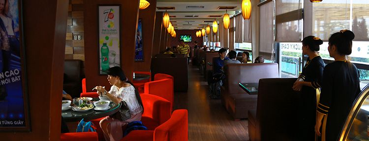 Khu vực ăn uống sân bay Đà Nẵng