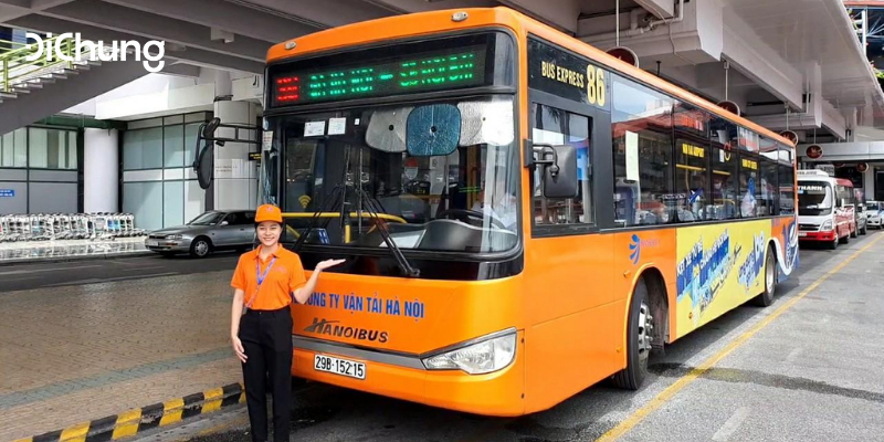 đi sân bay nội bài