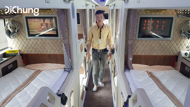 xe khách hà nội sapa giường đôi - 2