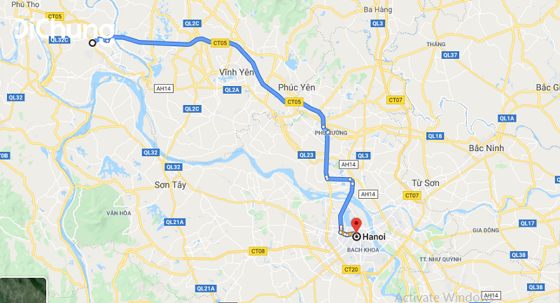 xe hà nội phú thọ - 1