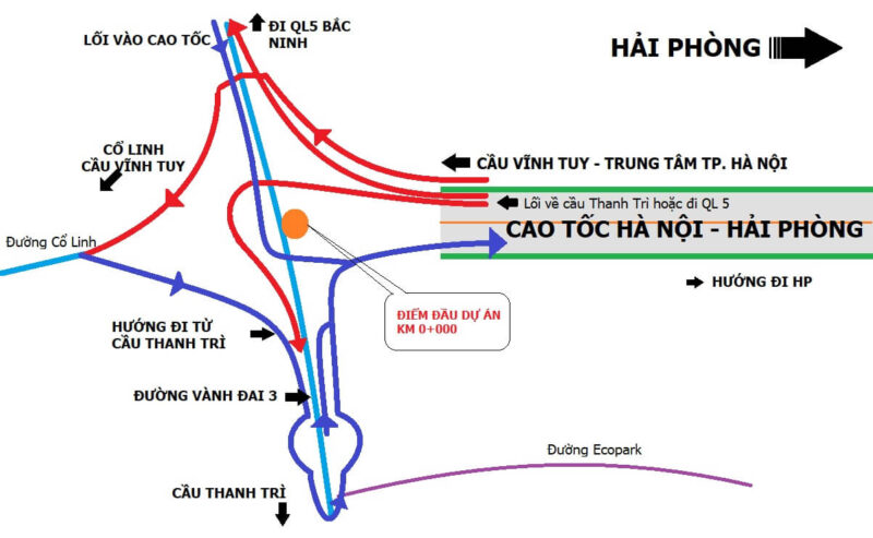 cao tốc hà nội hải phòng bao nhiêu km 2